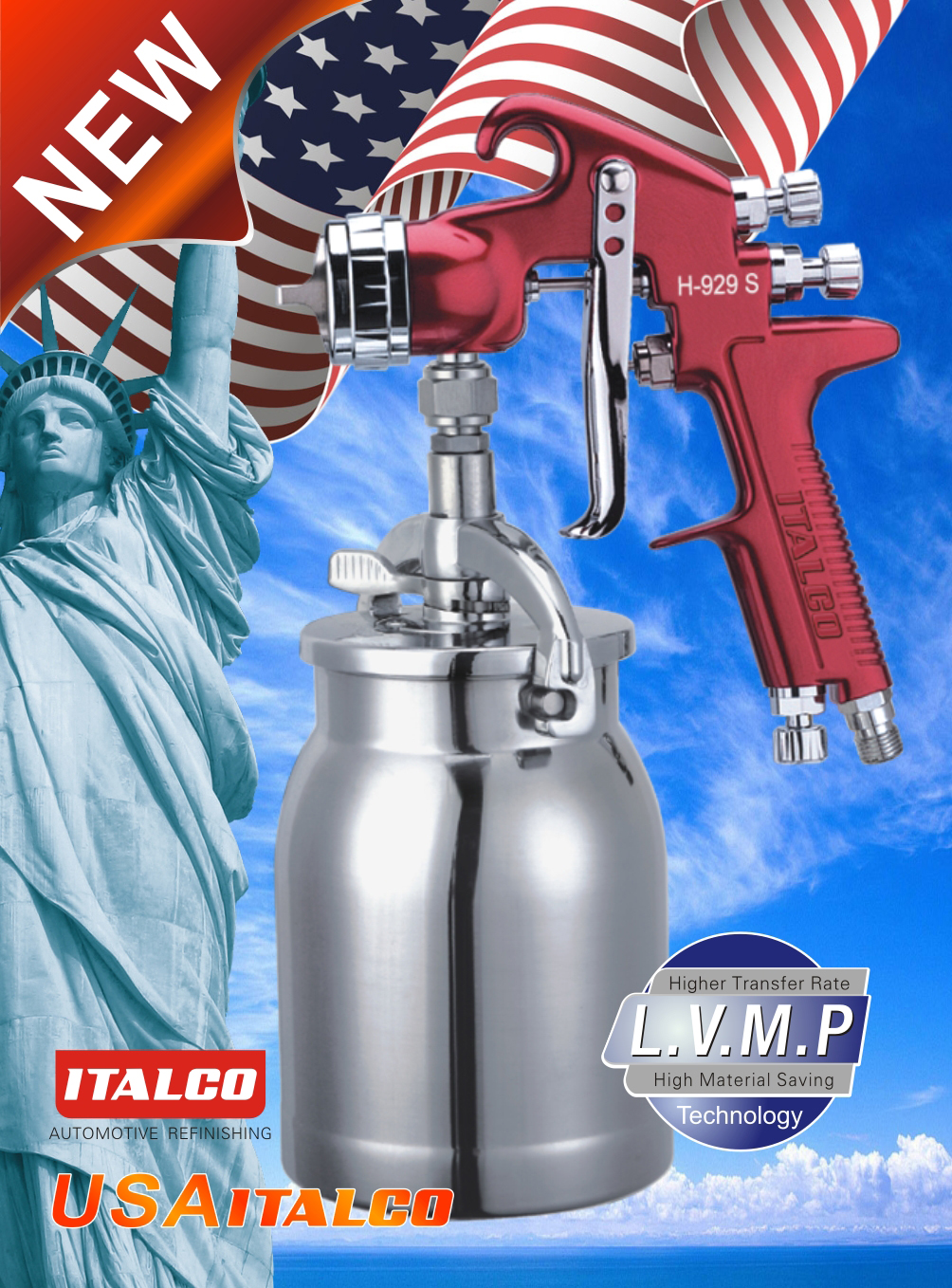 H-929SC L.V.M.P SPRAY GUN